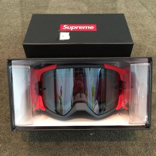 シュプリーム(Supreme)の赤 supreme Fox Goggle シュプリーム フォックス ゴーグル(その他)