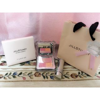 ジルスチュアート(JILLSTUART)の【新品未使用】ジルスチュアート♡ミックスブラッシュ コンパクト チーク(チーク)