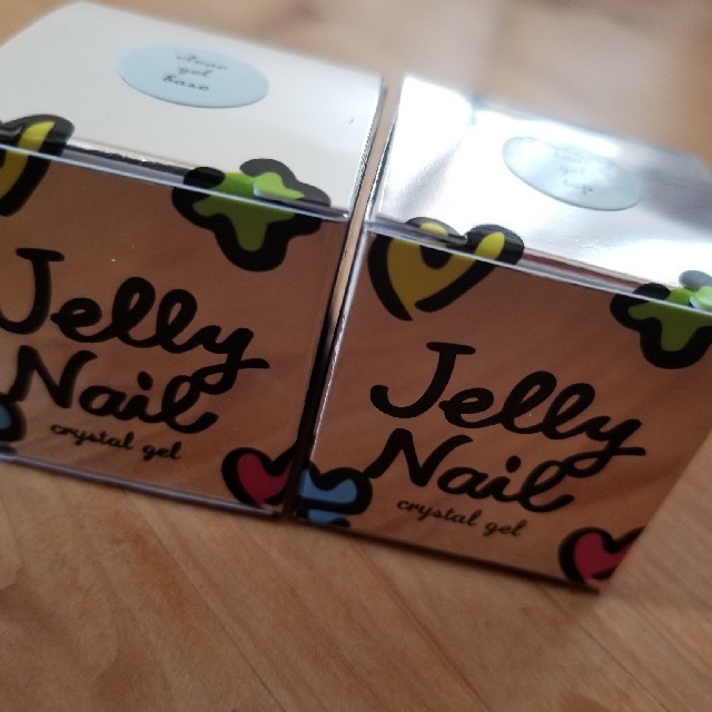 Jelly Nail(ジェリーネイル)の新品 ジェリーネイル トップ&ベース コスメ/美容のネイル(ネイルトップコート/ベースコート)の商品写真