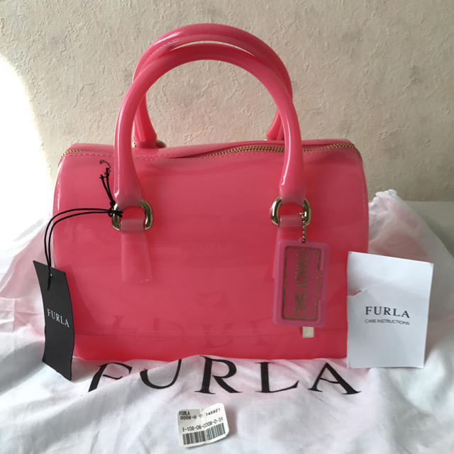 Furla(フルラ)の4未使用 フルラ キャンディバック (ピンク) レディースのバッグ(ボストンバッグ)の商品写真