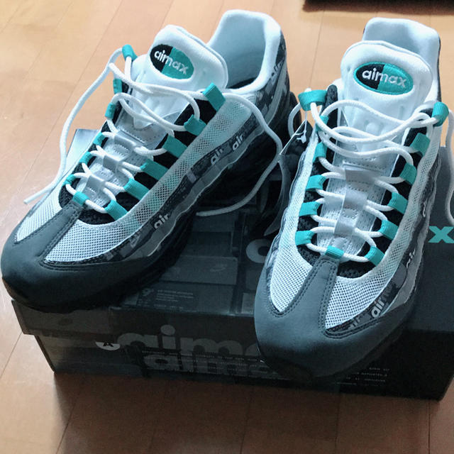 本日限定！NIKE AIR MAX 95PRNT JADE 28.5cm