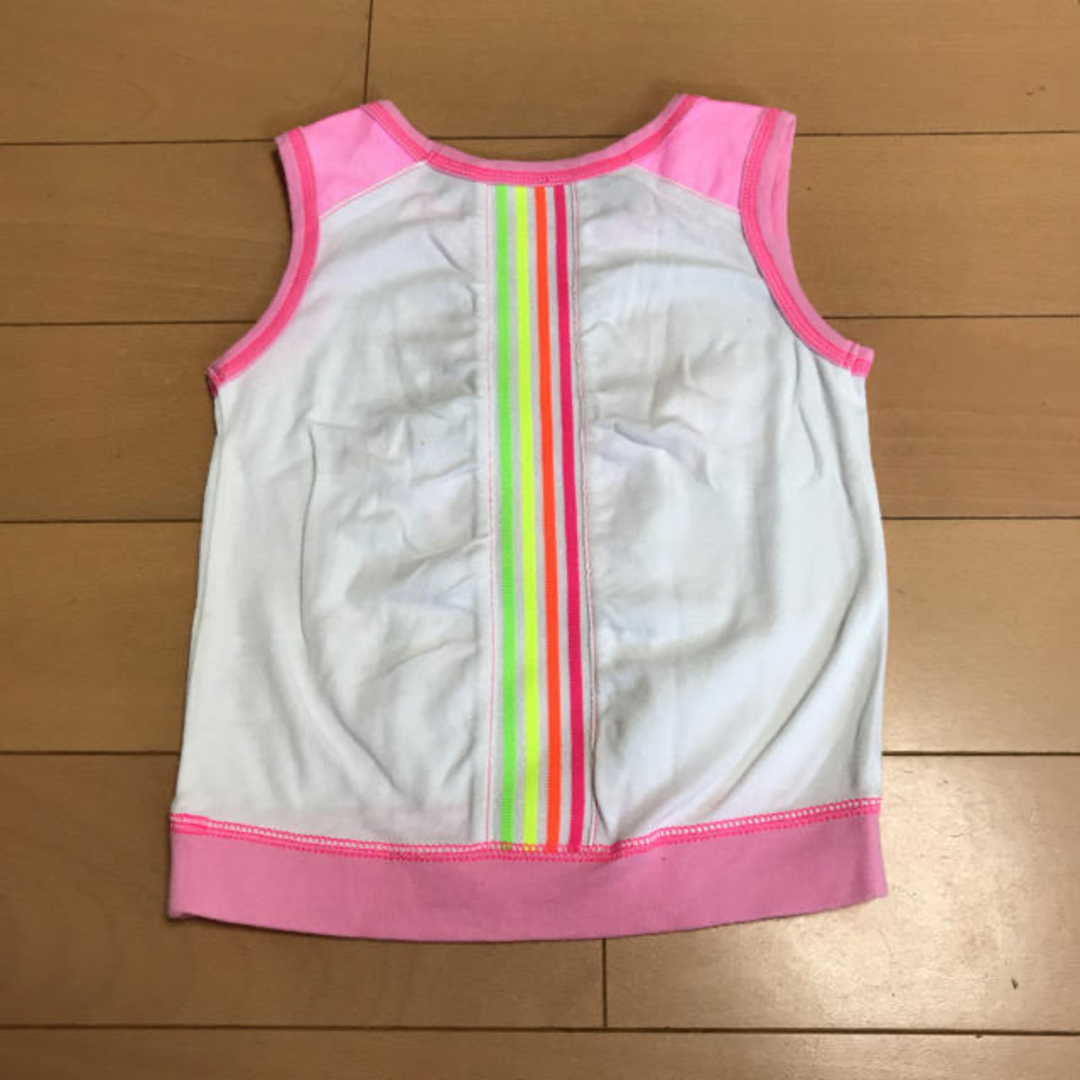 mezzo piano(メゾピアノ)のmezzo pianoタンクトップ110サイズ キッズ/ベビー/マタニティのキッズ服女の子用(90cm~)(Tシャツ/カットソー)の商品写真