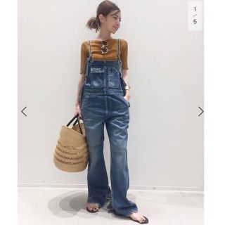 アパルトモンドゥーズィエムクラス(L'Appartement DEUXIEME CLASSE)のL'Appartement Denim Over ALL デニムオーバーオール(サロペット/オーバーオール)