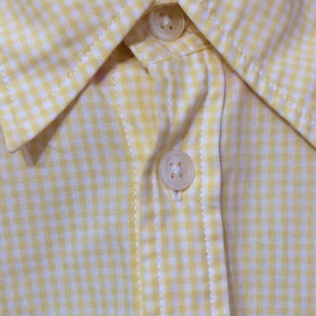 イエローシャツ レディースのトップス(シャツ/ブラウス(長袖/七分))の商品写真