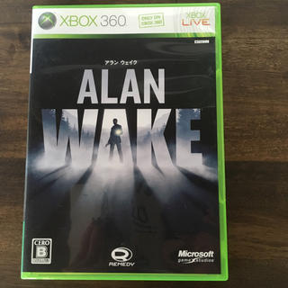 エックスボックス360(Xbox360)のX-BOX360ソフト/ALAN WAKE/アランウェイク(家庭用ゲームソフト)