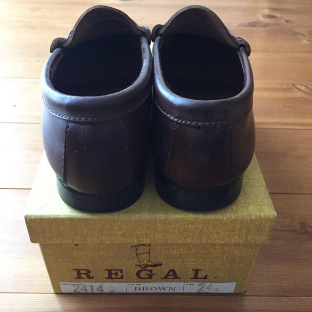 REGAL(リーガル)のリーガル ローファー ブラウン24センチ レディースの靴/シューズ(ローファー/革靴)の商品写真