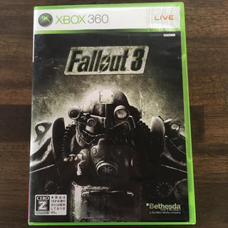 エックスボックス360(Xbox360)のX-BOXソフト Fallout3/フォールアウト3(家庭用ゲームソフト)