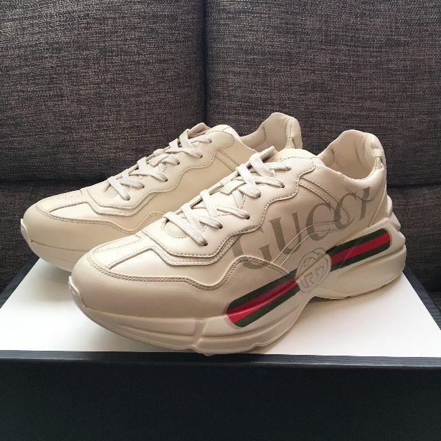 Gucci - ☆月末セール☆ GUCCI Rhyton グッチ ライトン スニーカー 9.0