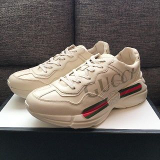 グッチ(Gucci)の★月末セール★ GUCCI Rhyton グッチ ライトン スニーカー 9.0 (スニーカー)