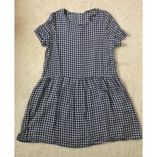 ザラ(ZARA)のZARA チェックワンピース(ひざ丈ワンピース)