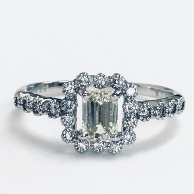 即納!最大半額!】 1.00ct(H&C)ダイヤ PT ダイヤモンドリング