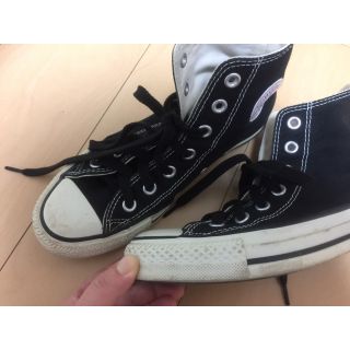 コンバース(CONVERSE)のコンバース ハイカット 23cm ブラック(スニーカー)