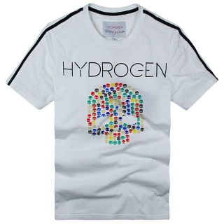 ハイドロゲン(HYDROGEN)の★正規品(5DT7312WH)ハイドロゲン メンズ半袖Tシャツ【XL】(Tシャツ/カットソー(半袖/袖なし))