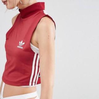 アディダス(adidas)のadidas rita ora ハイネックタンクトップ s (タンクトップ)