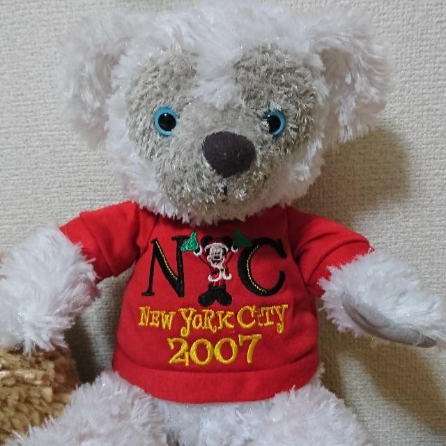 ダッフィー NYC クリスマス限定 2007 ホワイト ダッフィー NYC 2007 ホワイトラメ(Disney - ダッフィー NYC