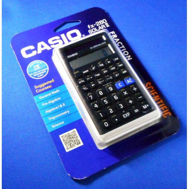 CASIO(カシオ)のCASIO ★ソーラー関数電卓 fx-260 SOLAR Ⅱ インテリア/住まい/日用品のオフィス用品(OA機器)の商品写真