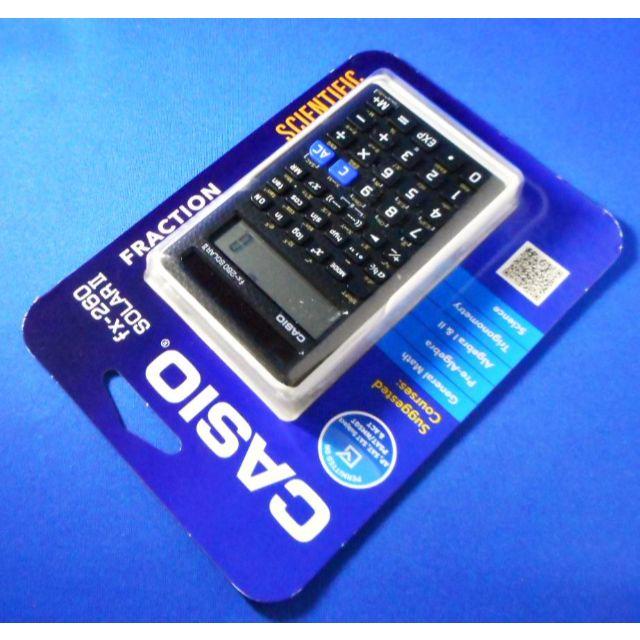 CASIO(カシオ)のCASIO ★ソーラー関数電卓 fx-260 SOLAR Ⅱ インテリア/住まい/日用品のオフィス用品(OA機器)の商品写真