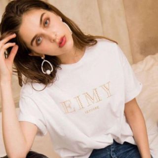 エイミーイストワール(eimy istoire)のeimy istoire スタッズロゴTシャツ(Tシャツ(半袖/袖なし))