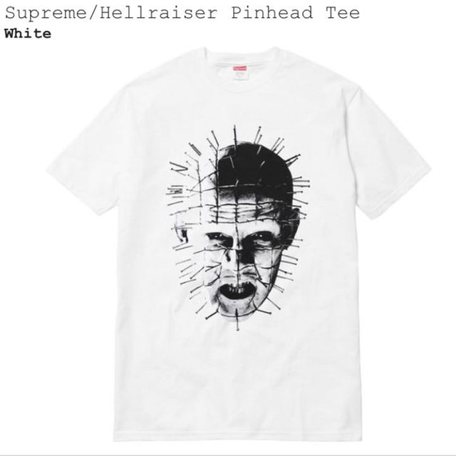 Supreme Hellraiser Pinhead Tee white　S