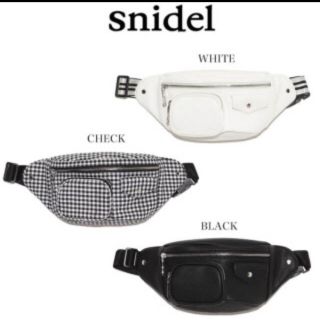 スナイデル(SNIDEL)のスナイデル snidel 今期 新作 完売商品(ボディバッグ/ウエストポーチ)