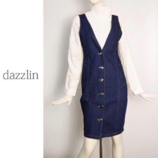 ダズリン(dazzlin)のdazzlin デニムワンピ(ミニワンピース)