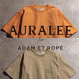 やさし様専用  AURALEE  アダムエロペ別注  スタンドアップT(Tシャツ/カットソー(半袖/袖なし))