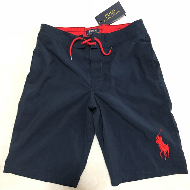 POLO RALPH LAUREN(ポロラルフローレン)のnobu様 専用。     スイムパンツ /Nav/Red メンズのパンツ(ショートパンツ)の商品写真