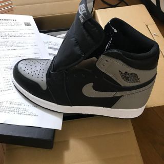 ナイキ(NIKE)のaj1 オンライン購入、確実正規品 26.5cm(スニーカー)