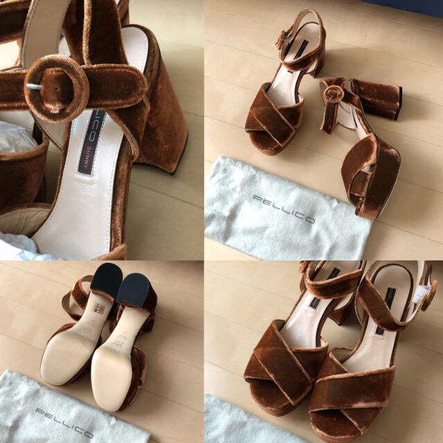 PELLICO - 新品⭐️定価34560円、IENA別注/ PELLICO ベルベット ...