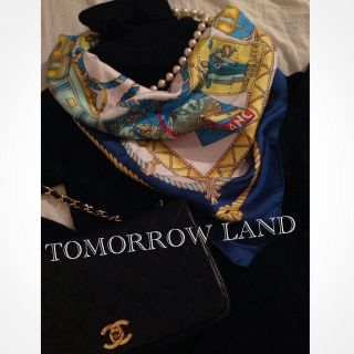 トゥモローランド(TOMORROWLAND)のトゥモローランド♡大判スカーフ(バンダナ/スカーフ)