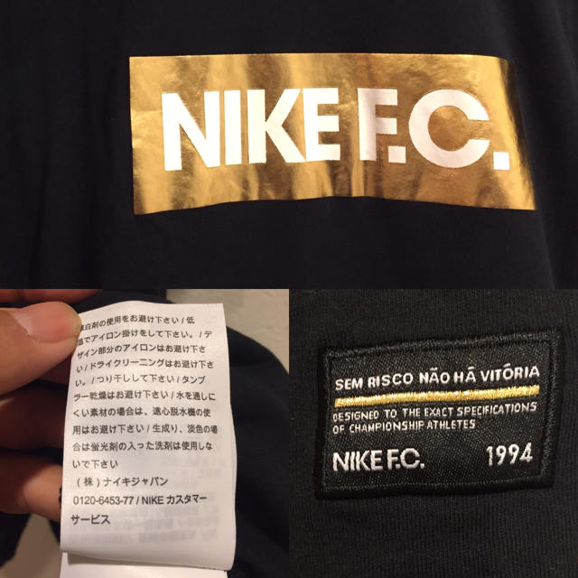 新品NIKE FC ネイマールモデル (ブラック/L)