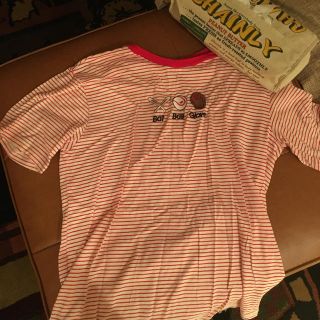 サンタモニカ(Santa Monica)のused♡ボーダーTシャツ最終値下げ(Tシャツ(半袖/袖なし))