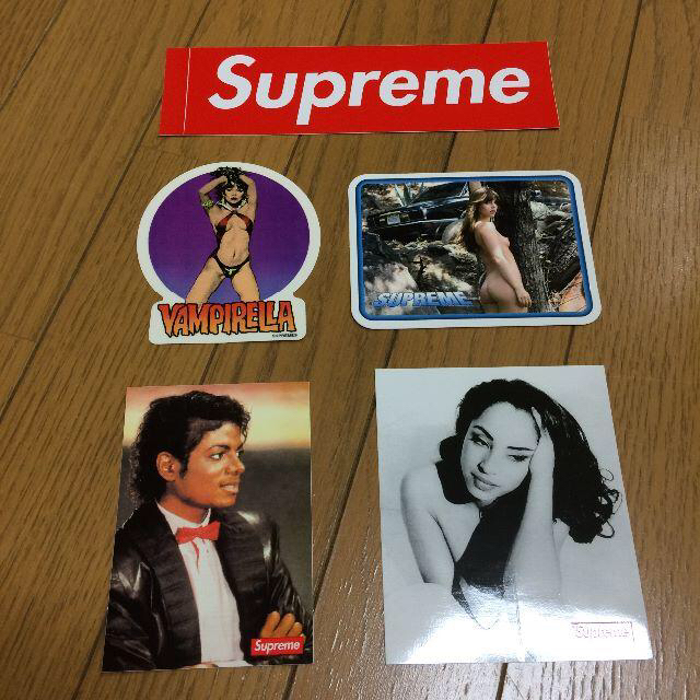 Supreme(シュプリーム)のSupreme　ステッカー　超希少セット 自動車/バイクのバイク(ステッカー)の商品写真