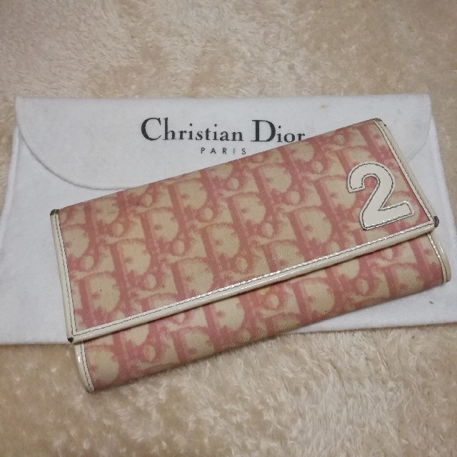 Christian Dior(クリスチャンディオール)のクリスチャン・ディオール　ブランド　財布　ウォレット　長財布 レディースのファッション小物(財布)の商品写真