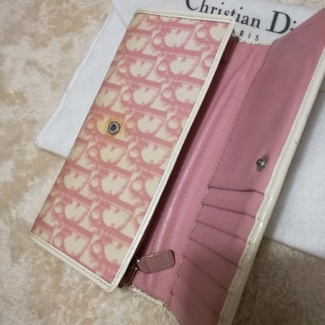 Christian Dior(クリスチャンディオール)のクリスチャン・ディオール　ブランド　財布　ウォレット　長財布 レディースのファッション小物(財布)の商品写真