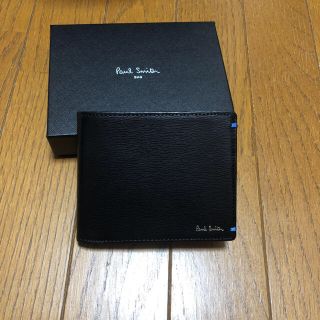 ポールスミス(Paul Smith)のPaul Smith 二つ折り財布 ブルー 未使用(折り財布)