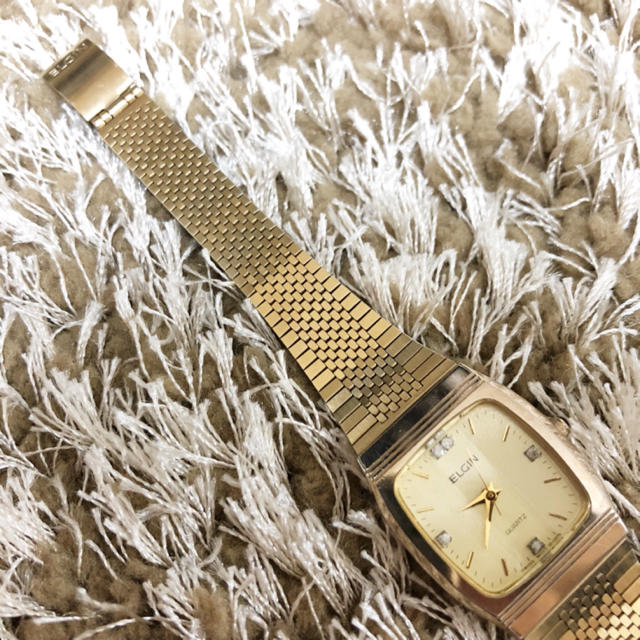 Lochie(ロキエ)のused  ＊  gold color watch レディースのファッション小物(腕時計)の商品写真