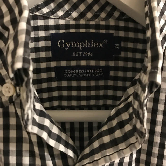 GYMPHLEX(ジムフレックス)のジムフレックス  ギンガム チェック シャツ 14 ボタンダウン レディースのトップス(シャツ/ブラウス(長袖/七分))の商品写真