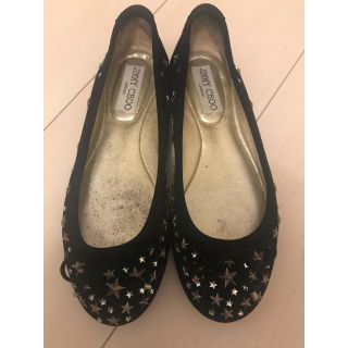 ジミーチュウ(JIMMY CHOO)のJIMMY CHOO  ジミーチュウ フラット(バレエシューズ)