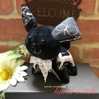 ミナペルホネン(mina perhonen)のミナペルホネン 子ウサギちゃん minaperhonen ハンドメイド(ぬいぐるみ)