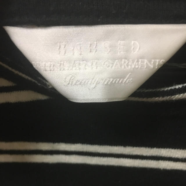 UNUSED(アンユーズド)の最終価格❗️18ss unused  ボーダーtシャツ メンズのトップス(Tシャツ/カットソー(七分/長袖))の商品写真