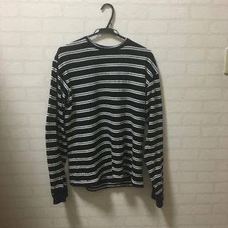 アンユーズド(UNUSED)の最終価格❗️18ss unused  ボーダーtシャツ(Tシャツ/カットソー(七分/長袖))