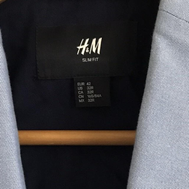 H&M(エイチアンドエム)のジャケット(ブルー) メンズのジャケット/アウター(その他)の商品写真