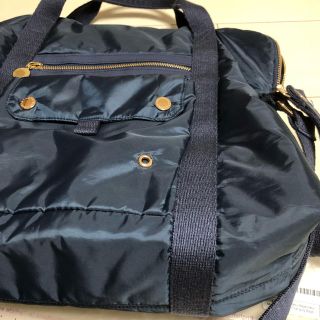 中古美品 ステラマッカートニー キッズ マザーズバッグ ネイビー