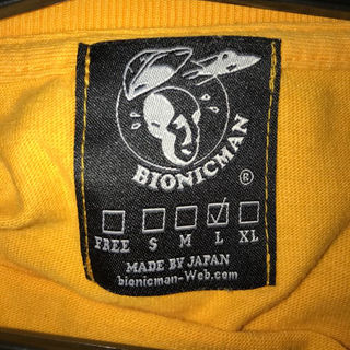 【6/4まで】bionicman ロングスリーブTシャツ オレンジ サイズL