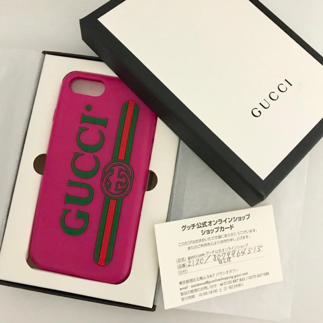 モスキーノ iphone8plus ケース 中古 | Gucci - GUCCI グッチ iphone7 iphone8の通販 by ちゃそ's shop｜グッチならラクマ