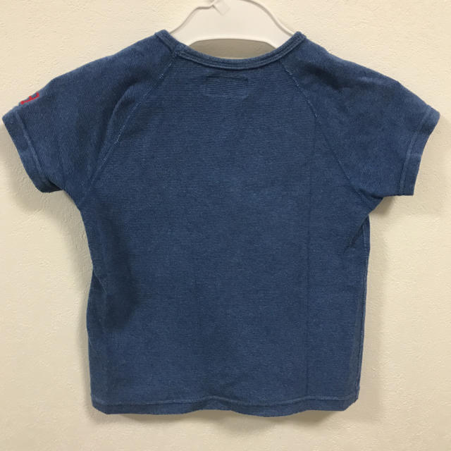 HOLLYWOOD RANCH MARKET(ハリウッドランチマーケット)の男の子 90-100cm 半袖 Tシャツ キッズサイズ2 青 キッズ/ベビー/マタニティのキッズ服男の子用(90cm~)(Tシャツ/カットソー)の商品写真