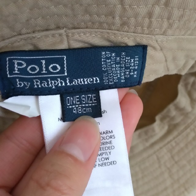 POLO RALPH LAUREN(ポロラルフローレン)のラルフローレン　帽子 キッズ/ベビー/マタニティのこども用ファッション小物(帽子)の商品写真