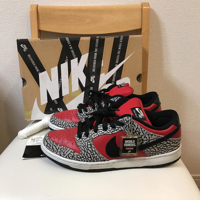 nike×supreme DUNK LOWプレミアムSB 28センチ