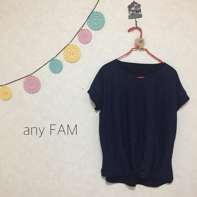 anyFAM(エニィファム)のanyFAM  チュールトップス レディースのトップス(カットソー(半袖/袖なし))の商品写真